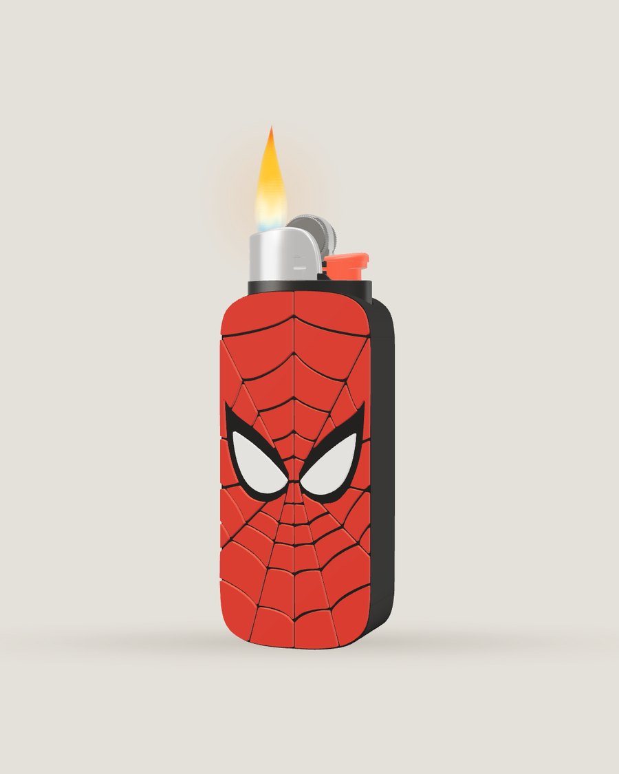 Spider-Man lighter case